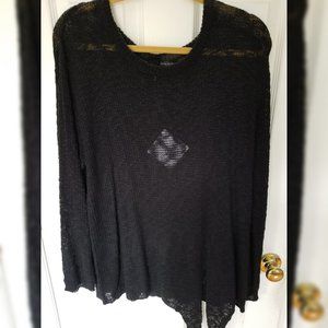 NWT- Agnes & Dora Black Breezy Sweater
